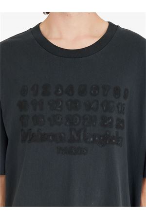 T-shirt in cotone nero MAISON MARGIELA | S50GC0705S24567969